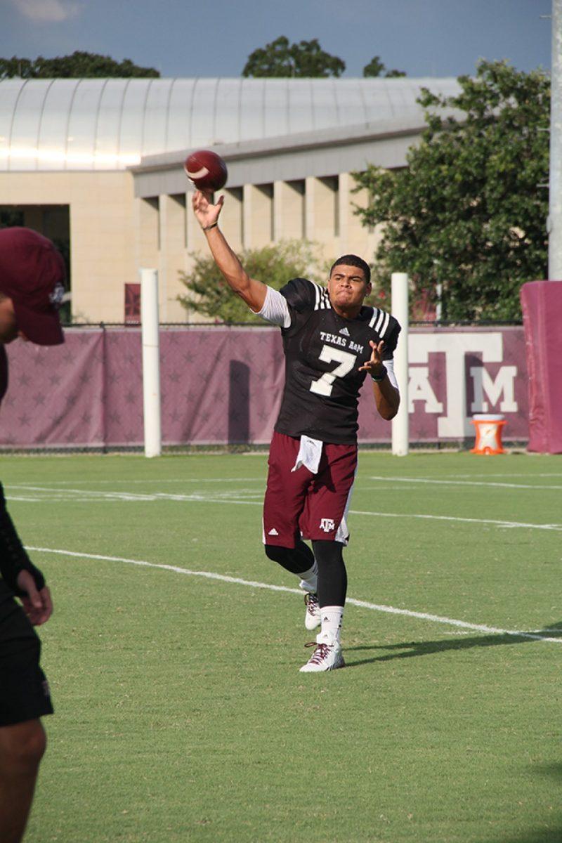 Hill was 16-for-22 for 183 yards and a touchdown in four appearances for the Aggies in 2013.File