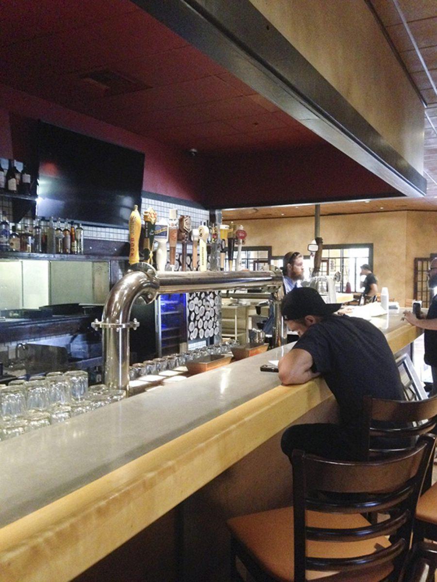 Café Eccell will reopen Aug. 20 with a 44-foot bar. Photos by Angelo Gonzalez.