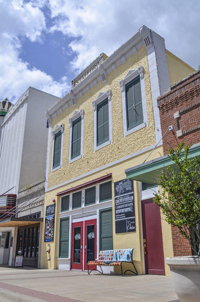 <p>FILE</p><p>The Grand Stafford in Downtown Bryan often holds concerts during First Friday events.</p>