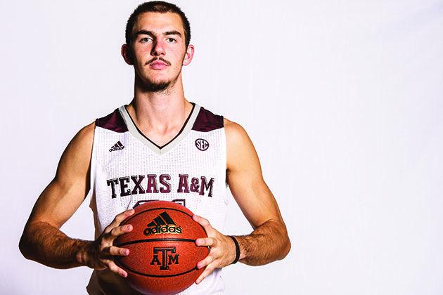 Tanner Garza — THE BATTALION
Junior guard Alex Caruso said Thursday that non-conference opponents like Arizona State and Baylor could help A&M’s case during NCAA tournament selections.