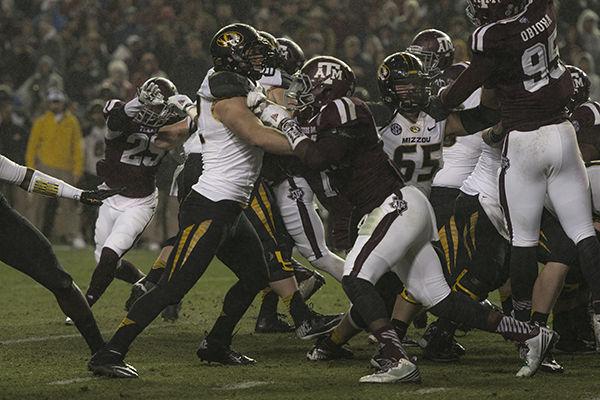 Tanner Garza — THE BATTALION
A&M gave up 587 yards to Missouri Saturday.