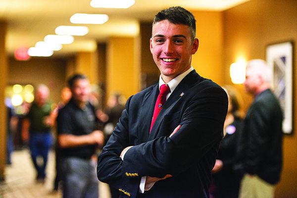 Tanner Garza — THE BATTALION
Junior Gabriel Pereira earned 23 percent of the vote Tuesday.