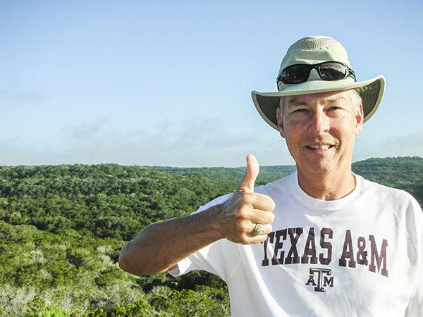 PROVIDED
John Ball, Class of 1978, aims to travel across the country to raise money for an Aggie Ring scholarship. 
