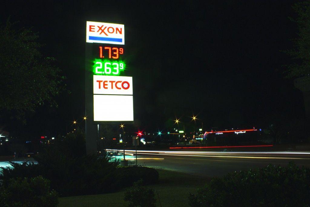 Photo By: Shelby Knowles
Gas prices have continued to drop to levels below $2.