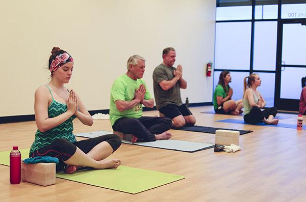 Nikita Redkar — THE BATTALION
Yoga Pod students participate in a yoga class that focuses on breathing, meditating and body movements.