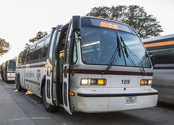 Shelby Knowles — THE BATTALION
Route 6 is the first to incorporate the new busses into the transit system as part of an initiative to phase out older buses like the one seen above.