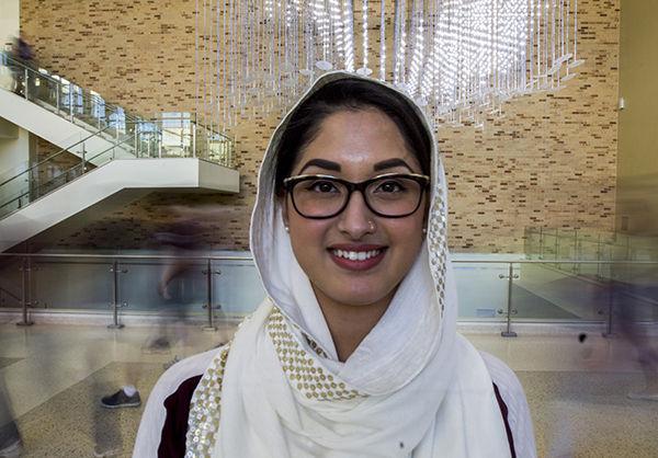 Shelby Knowles — THE BATTALION
Senior Sana Rahman is one of the founders of the Ahmadiyya Muslim Student Association.