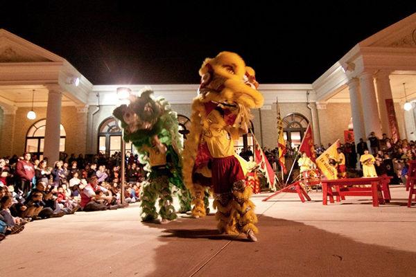 Provided
Lion dancers perform at a past Lunar New Year Celebration.
 