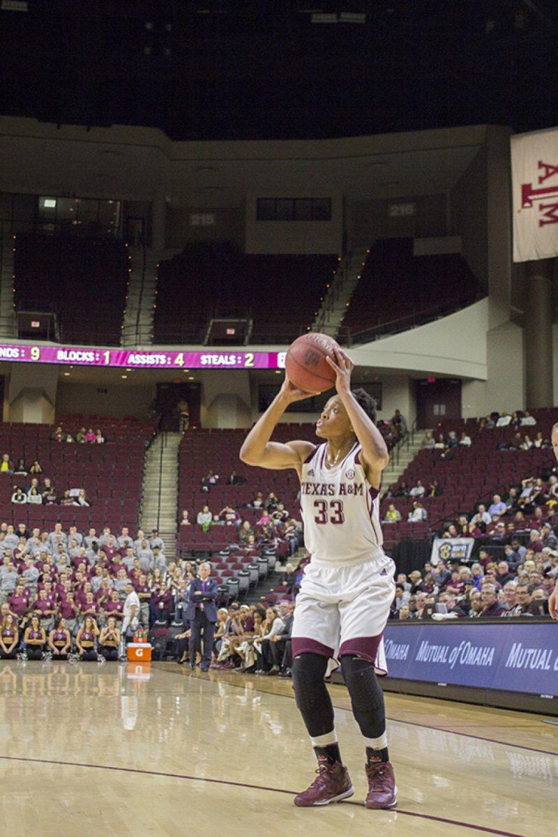 <p>FILE</p><p>Courtney Walker won SEC Player of the Week honors for her play during A&M’s win streak.</p>