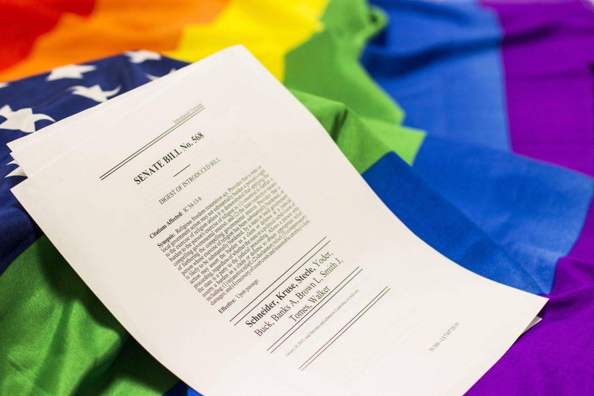 Indiana Senate Bill - Protection against discrimination