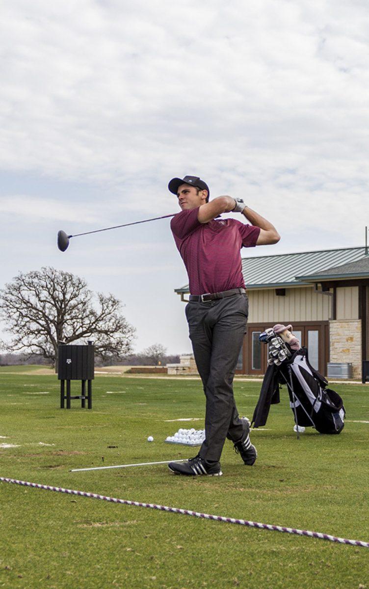 Cody Franklin — THE BATTALIONJunior Adria Arnaus said the thrill of hitting with power drew him to golf.
