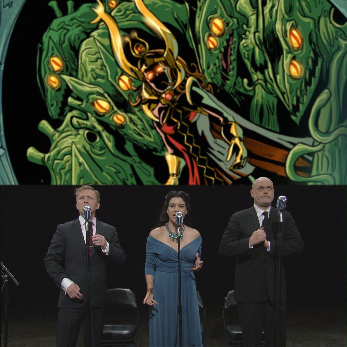 Intergalactic Nemesis combines a graphic novel with music and radio play to create a performance that will be held Thursday in Rudder Auditorium.