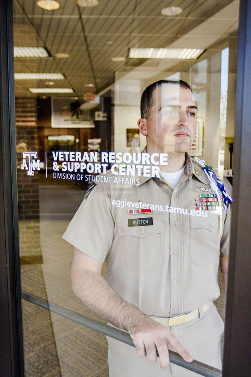 Shelby Knowles — THE BATTALIONOut-of-state veterans such as Joshua Sutton are ineligible for the benefits of the Hazlewood act, unless a federal ruling calls for Texas universities to offer exemptions to all veterans.