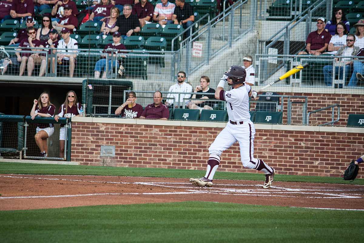 Allemand and Taylor keeps Aggies perfect in weekday games with 3-2 victory