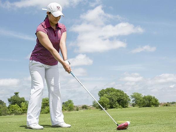 Texas A&M golfer Marijosse Navarro has placed in the top six in all seven events in which she has competed.