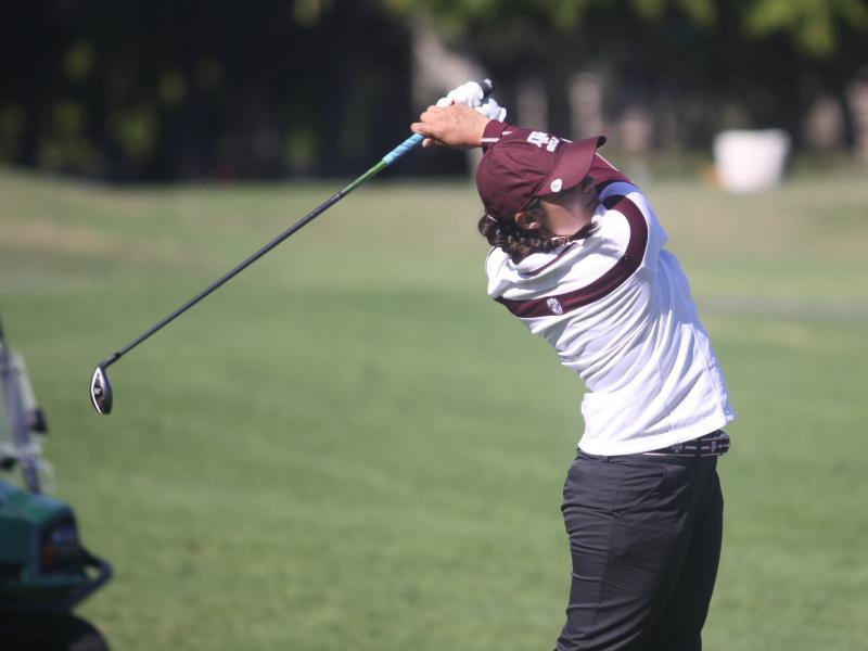 Marijosse Navarro helped guide Texas A&M to its second team victory this year with a round of 66 on Sunday. 