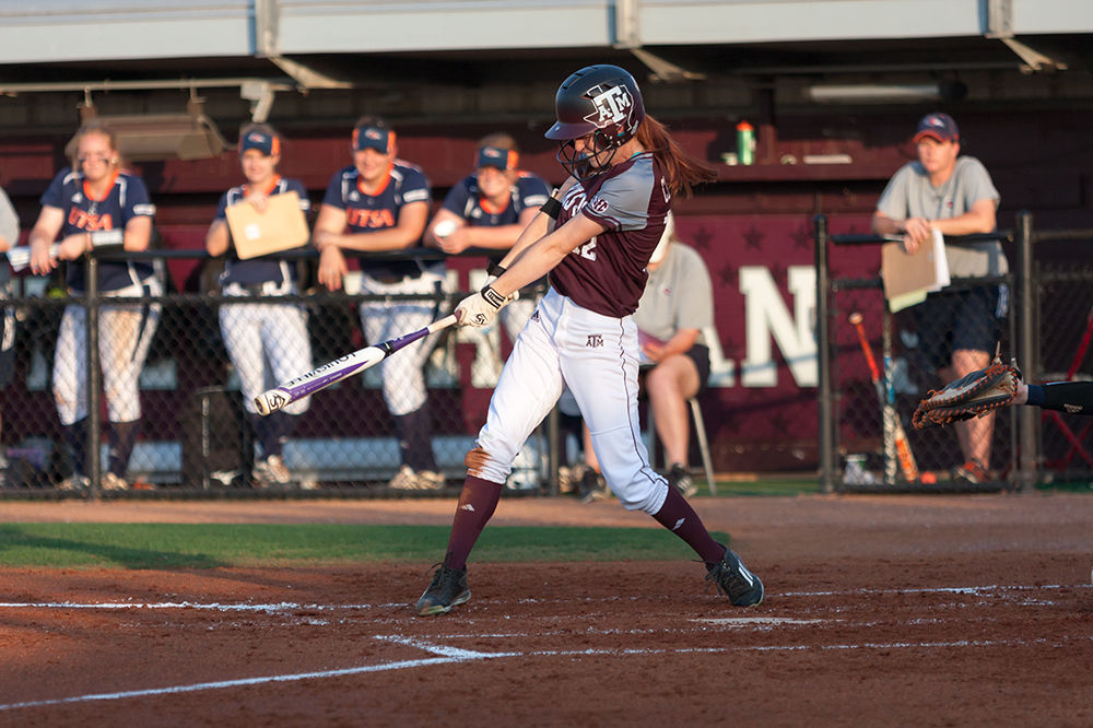 Women's Softball Texas A&M 5, UTSA 2