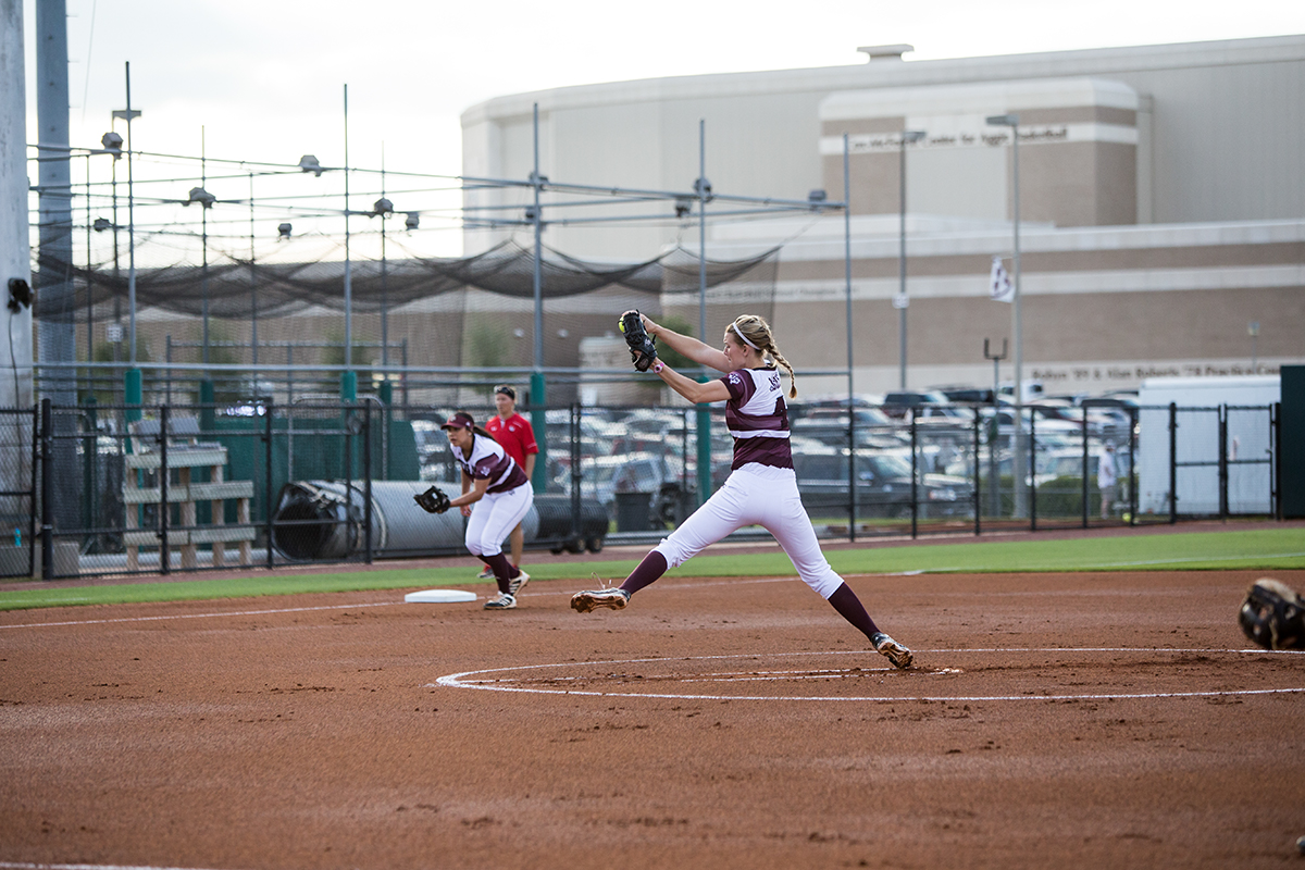 Softball Game against Lamar