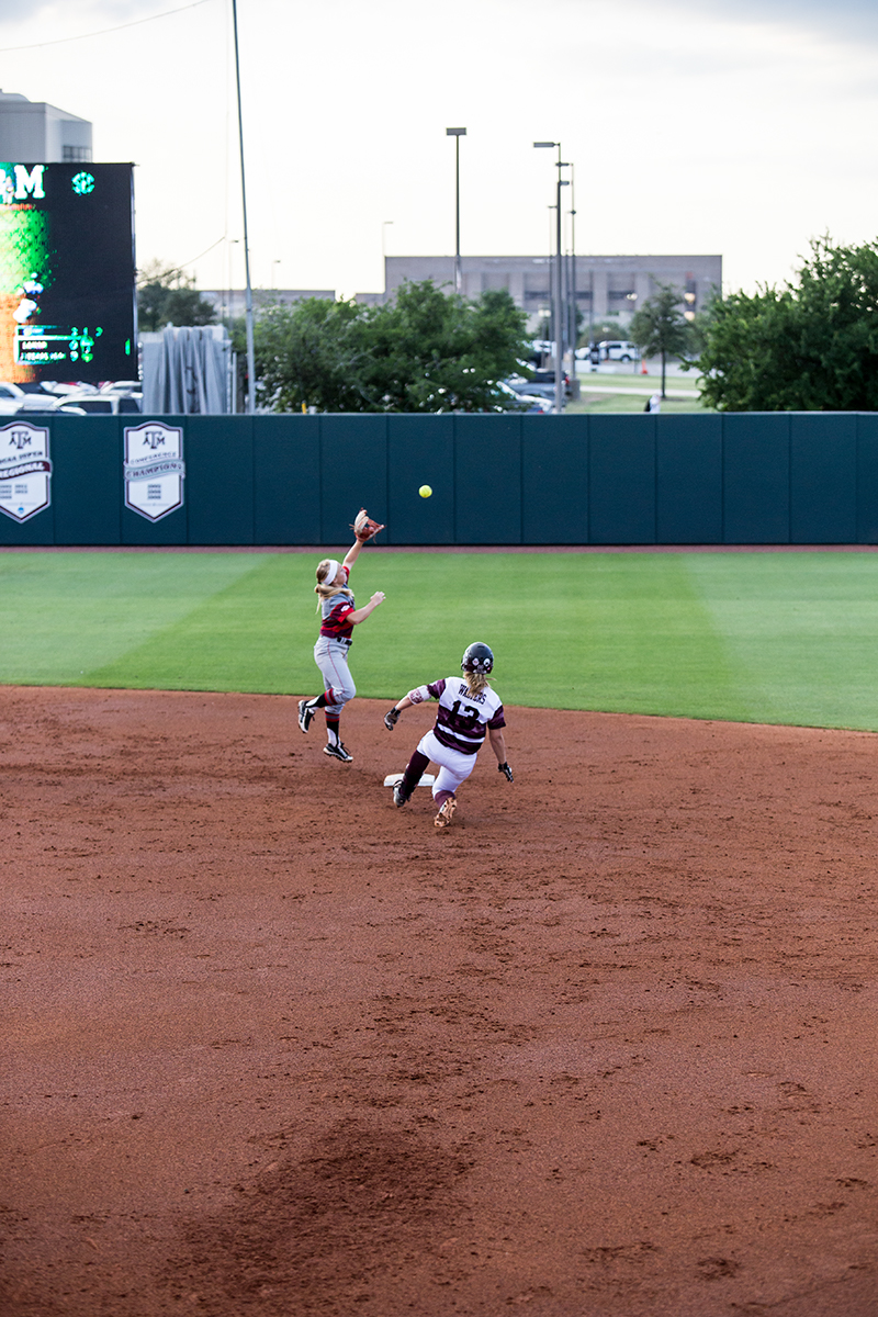 Softball Game against Lamar