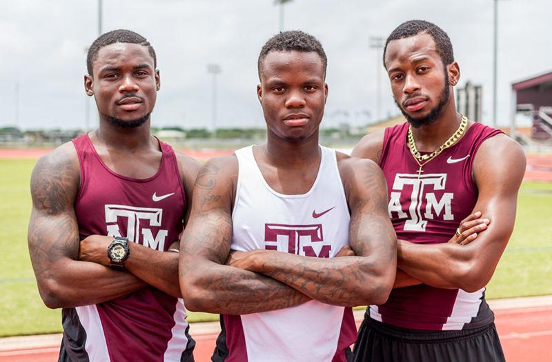 Shavez Hart, Bralon Taplin and Deon Lendore leave A&M with record-holding track records.