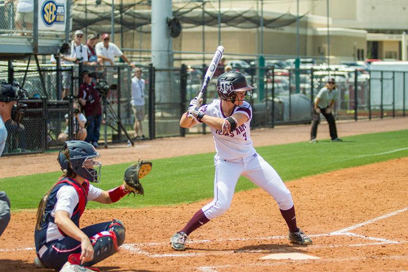 Aggie+softball+completes+home+sweep+in+last+series+before+SEC+tournament