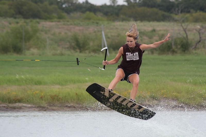 Wakeboarding team trains no matter the season