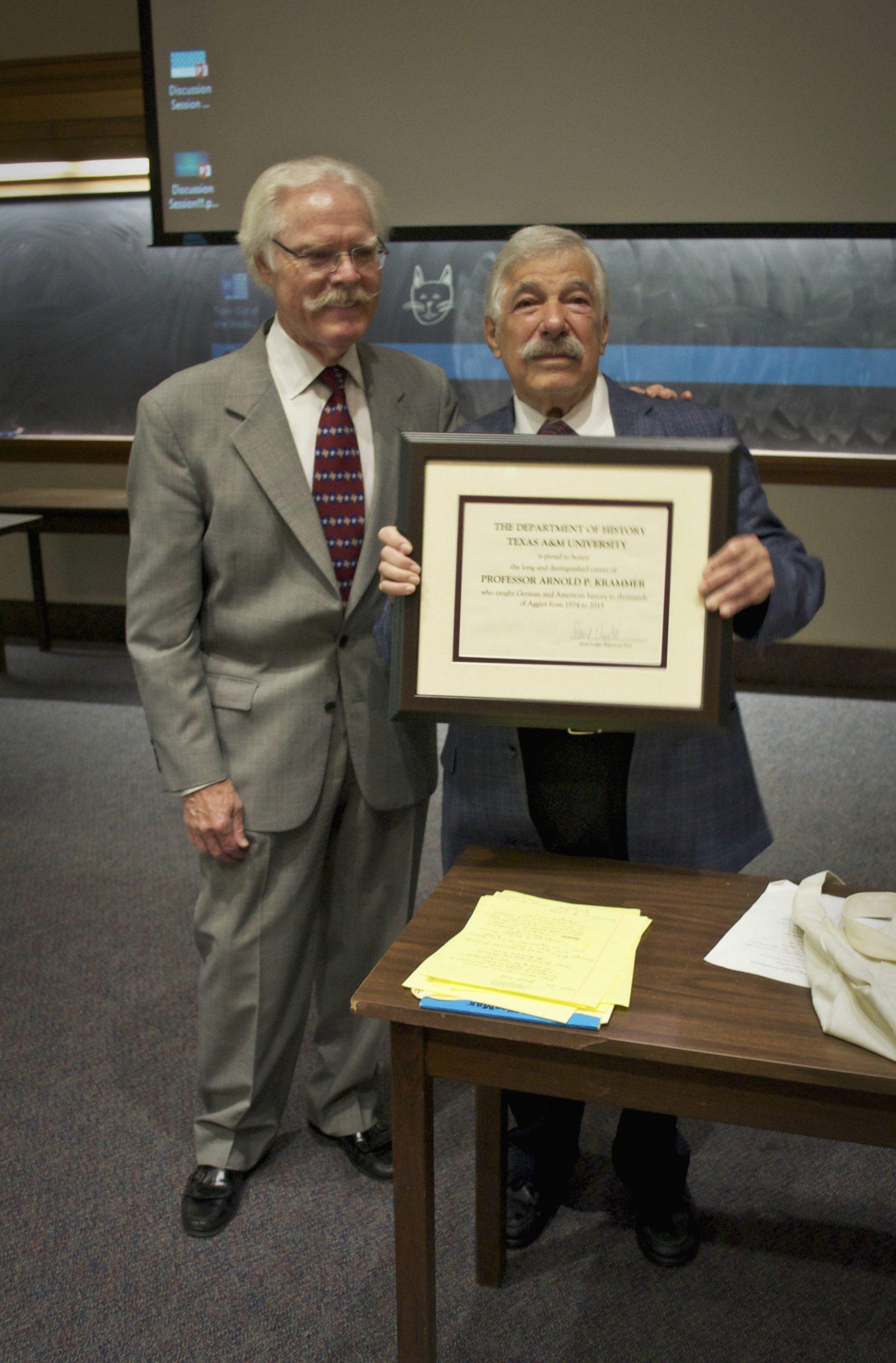 Retiring history prof looks back at 41-year tenure at A&M