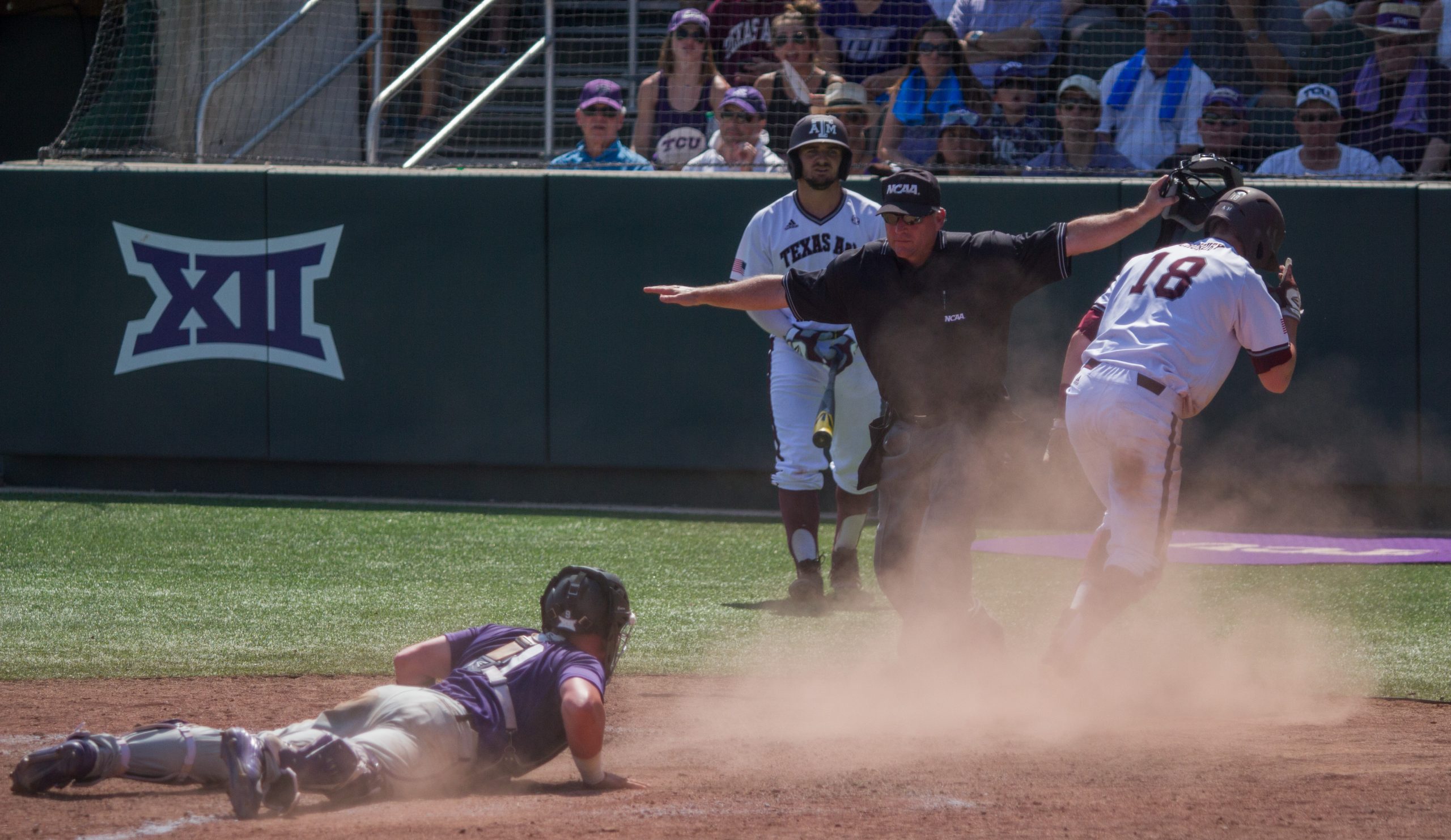 Baseball vs TCU Sunday (2-1)