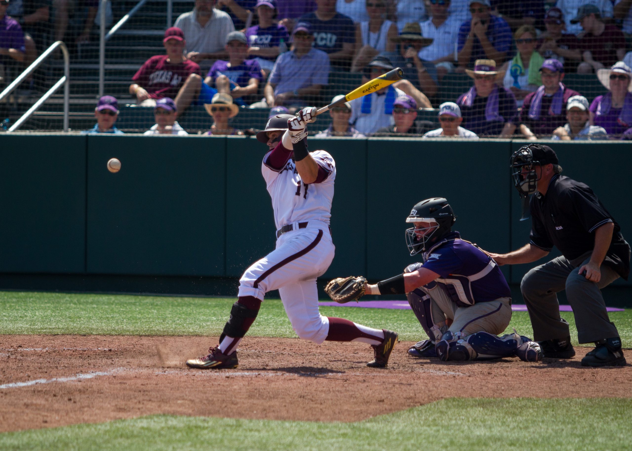 Baseball vs TCU Sunday (2-1)