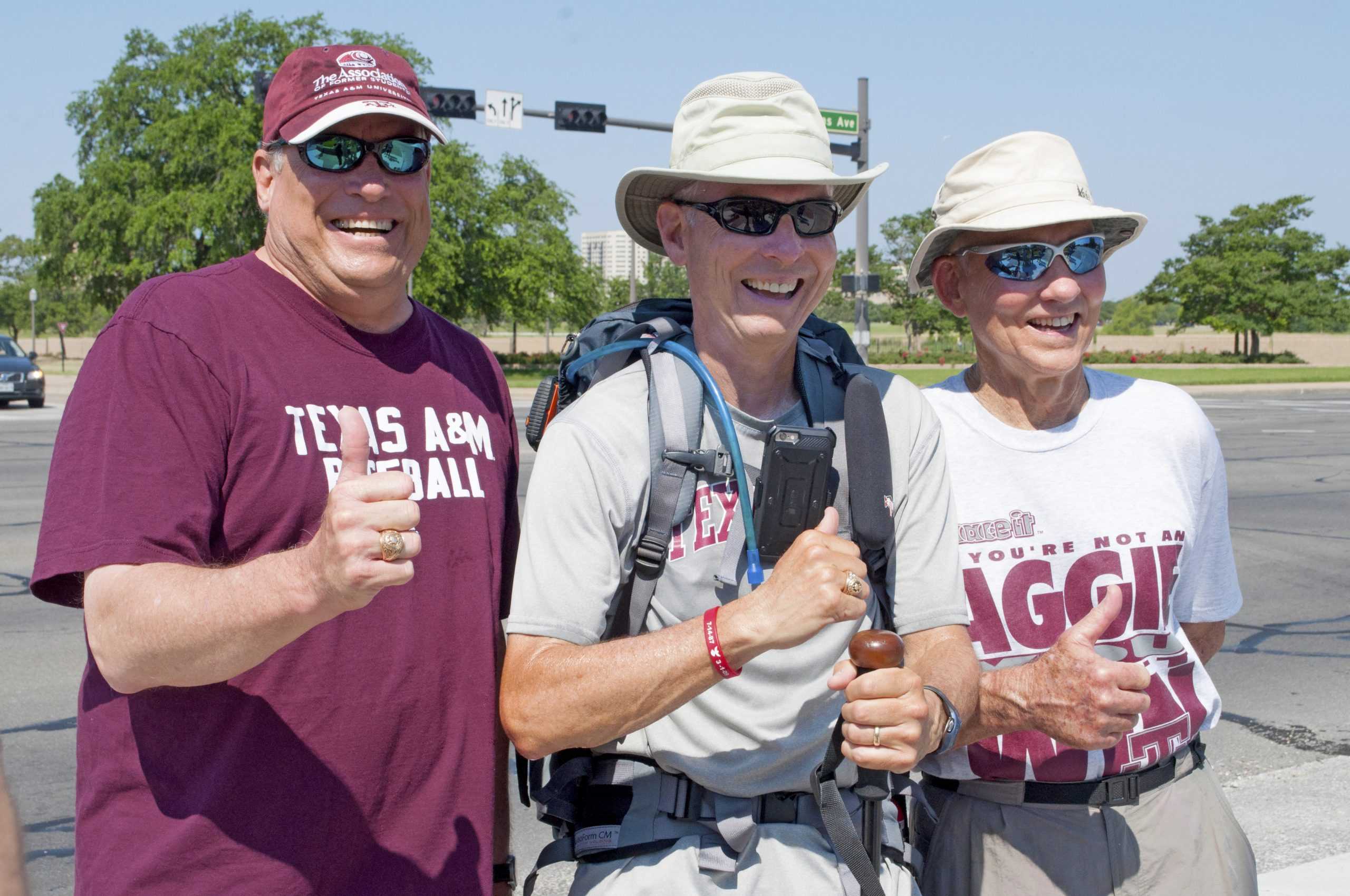 Aggieland welcomes the Walking Aggie