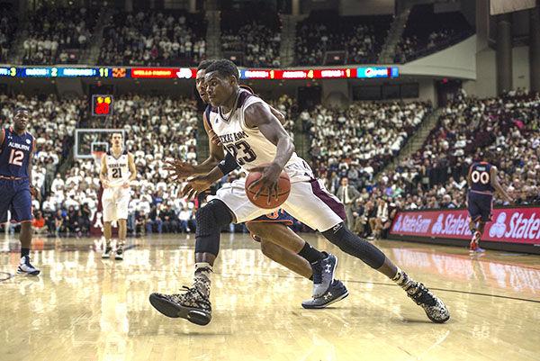 <p>Tanner Garza — THE BATTALION</p><p>While junior guard Danuel House has carried the load offensively this season, a strong rebounding effort has helped A&M survive his off nights.</p>