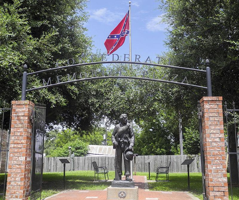 The+Confederate+Memorial+Plaza+sits+on+private+property+in+Anderson%2C+Texas+and+honors+soldiers+from+Grimes+County+that+fought+for+the+South+in+the+Civil+War.