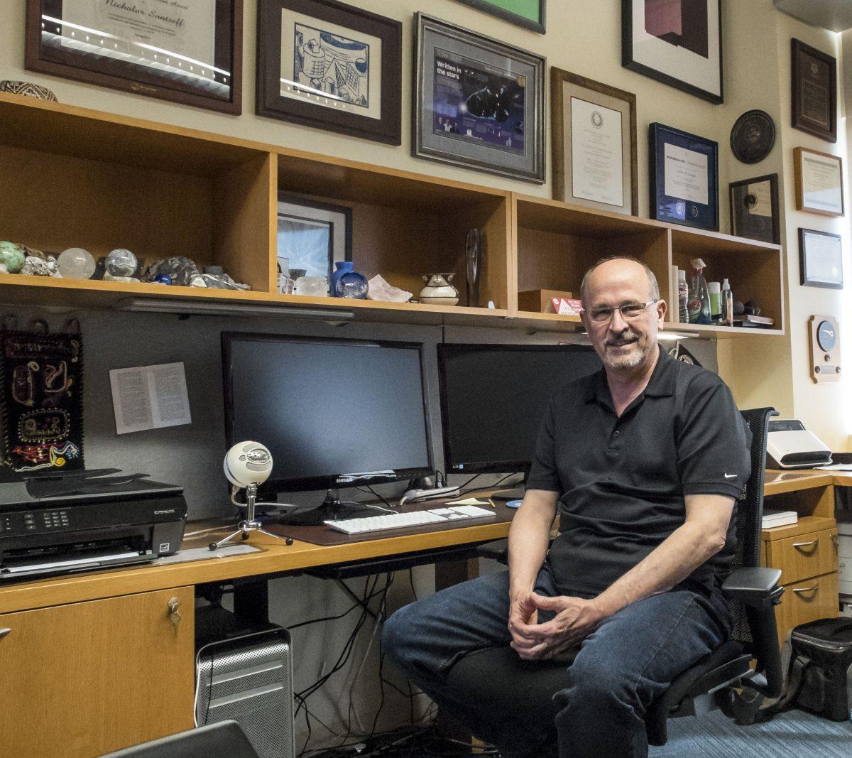 Professor Suntzeff says the dark energy project is one exciting part of A&amp;M Astronomy.&#160;