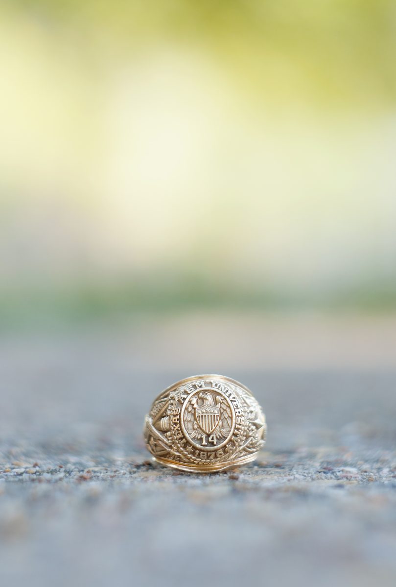 Patricia Suzuki's Aggie ring.&#160;