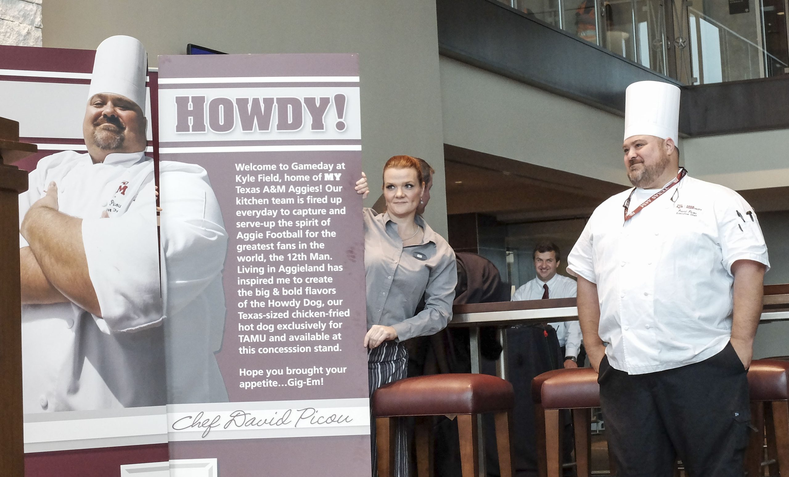 Kyle Field Media Tour