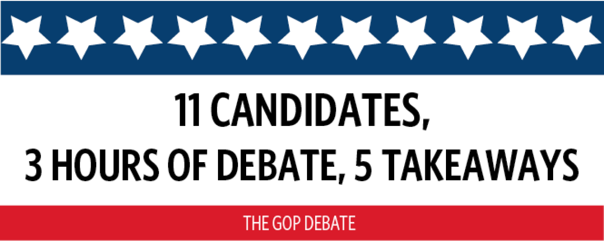 Second GOP primetime debate