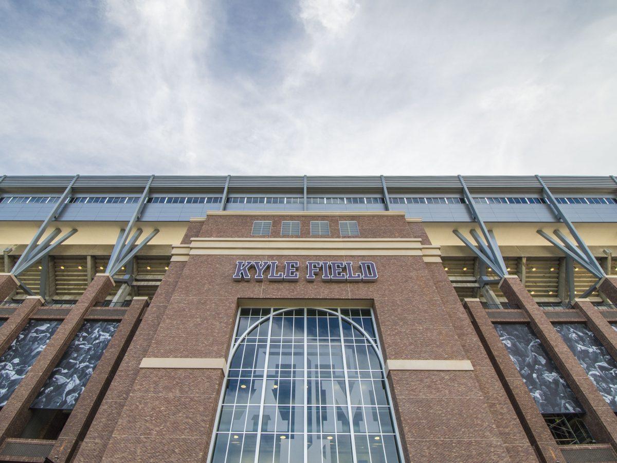 <p>Kyle Field has gone through six stages of renovation since the implosion on December 21st.</p>