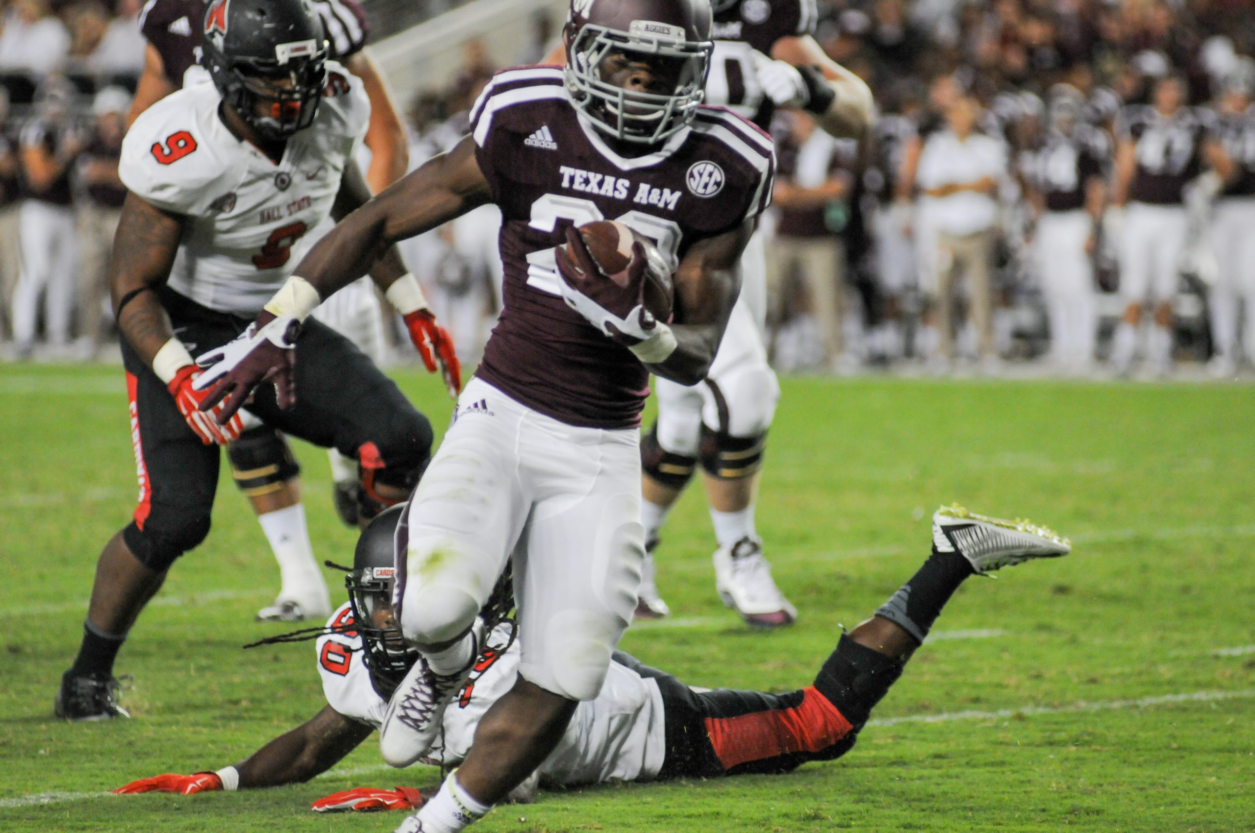 A&M vs Ball State 56-23