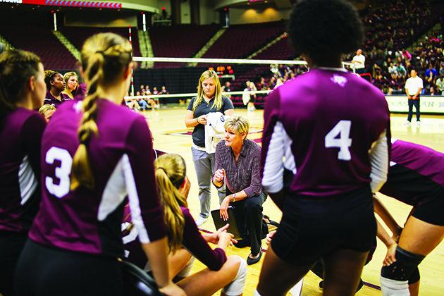 Texas A&M volleyball upsets No. 15 CSU at Reed Arena