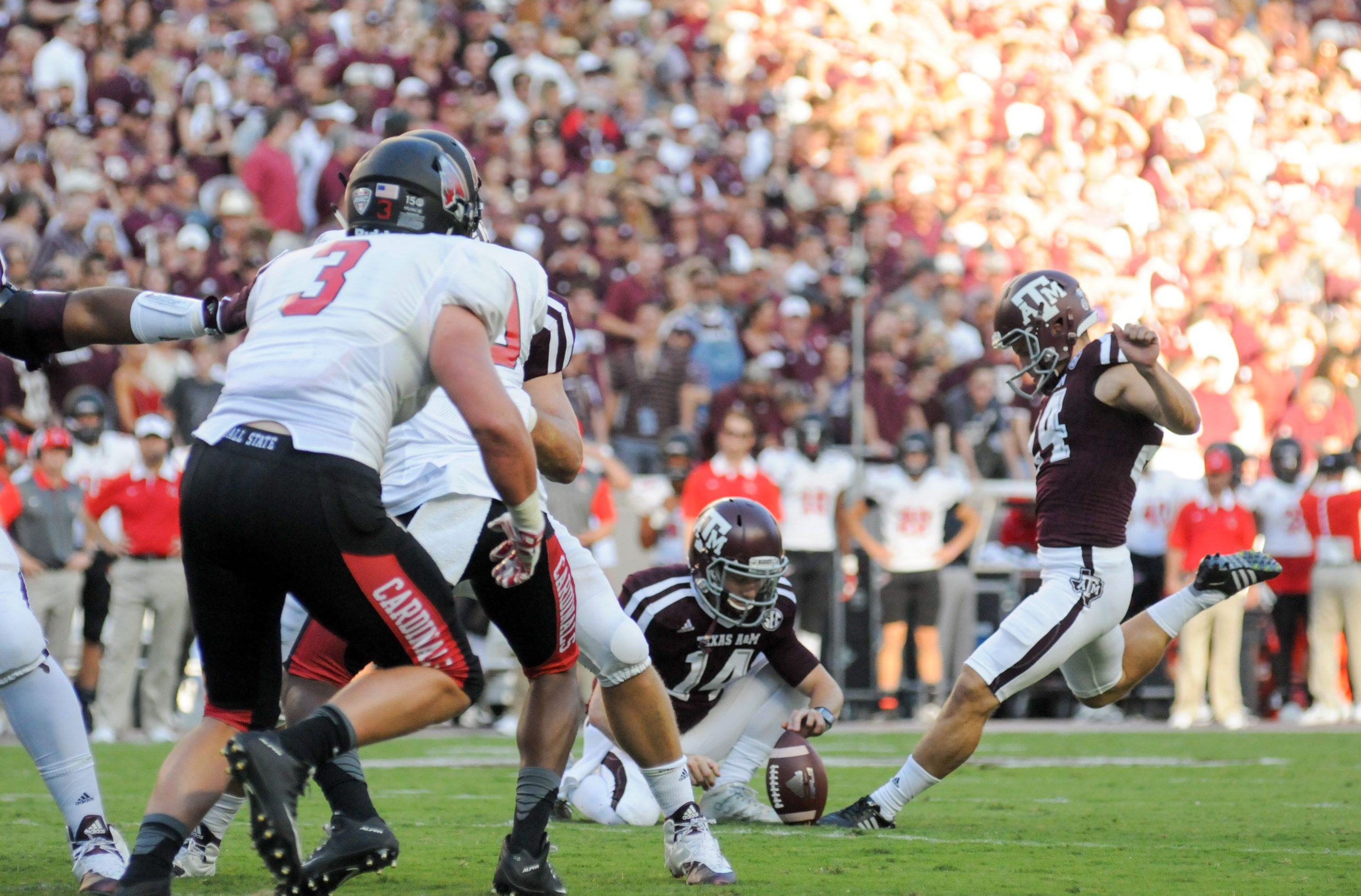 A&M vs Ball State 56-23