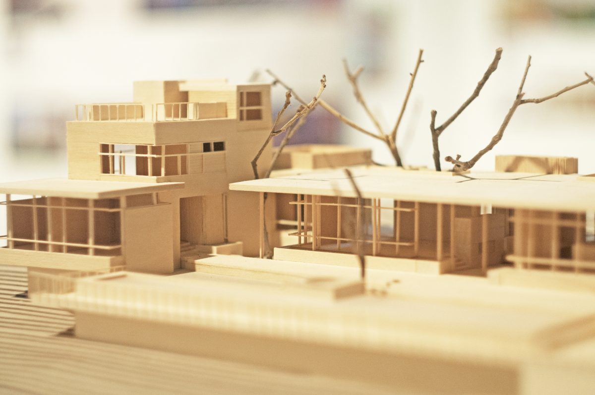 On the second floor of Langford A, Kevin Altar's residential designs will be displayed until January 2016.&#160;