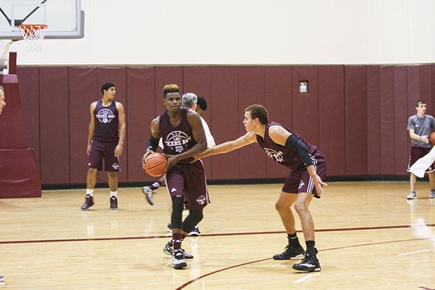 With+healthy+Danuel+House%2C+A%26M+basketball+started+practice+last+Friday