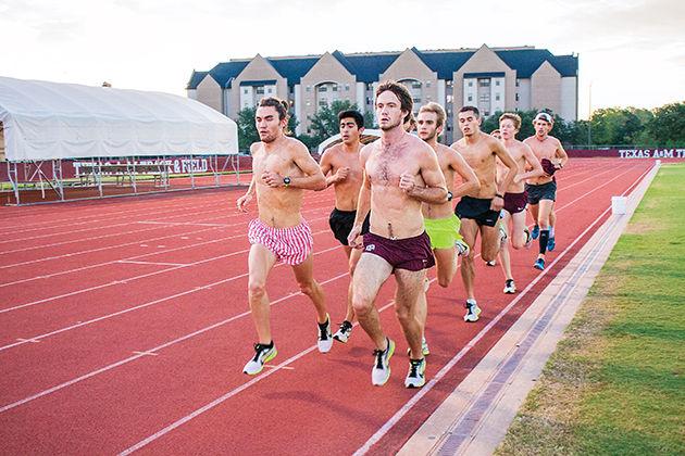 Members on the men&#8217;s cross country team run 90 to 100 miles each week.