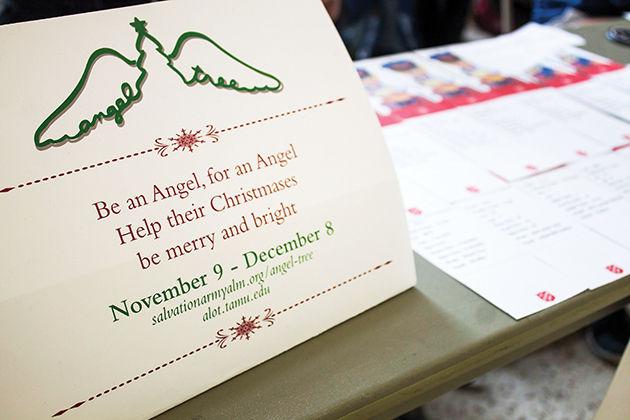 As part of the Angel Tree program, the Salvation Army creates individual cards that include the names, clothing sizes and wish lists of local children. MSC ALOT and MSC LEAD have helped over 1,000 children receive gifts through the program.