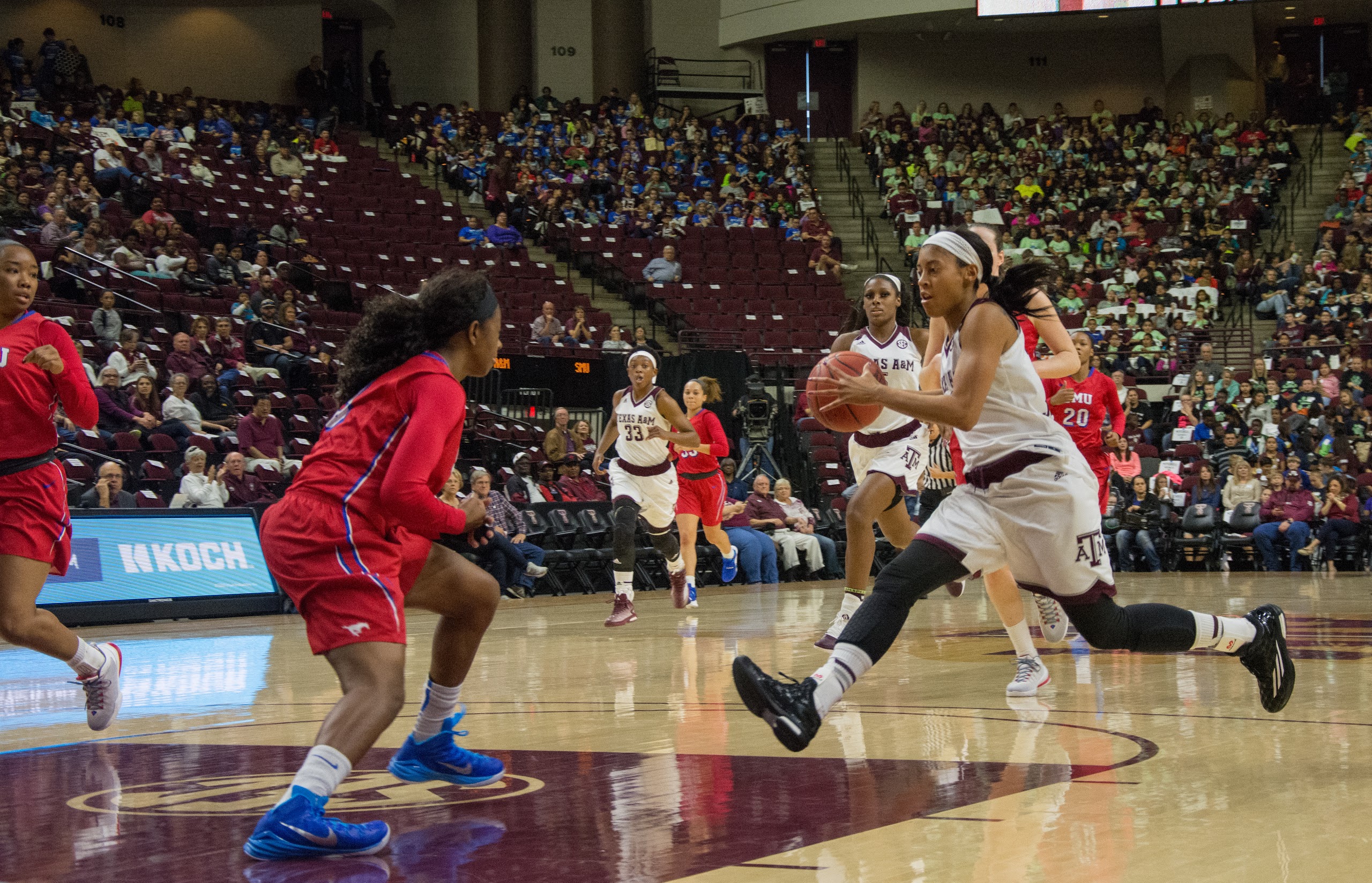 Womens+Basketball+vs+SMU