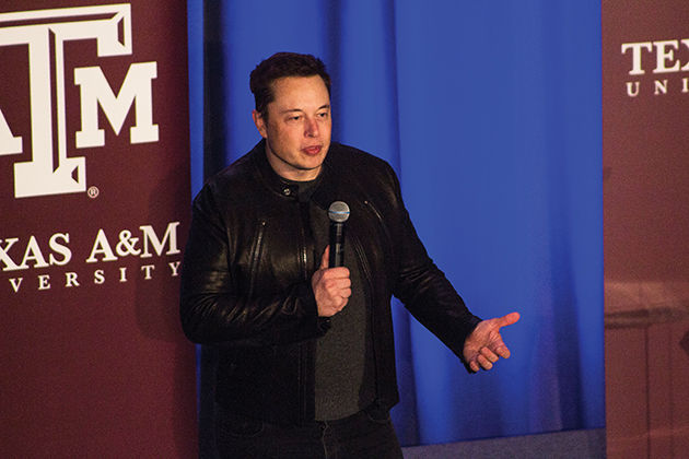 Elon Musk, Tesla and SpaceX CEO, made a surprise appearance at the Hyperloop Pod Design Competition on Saturday.