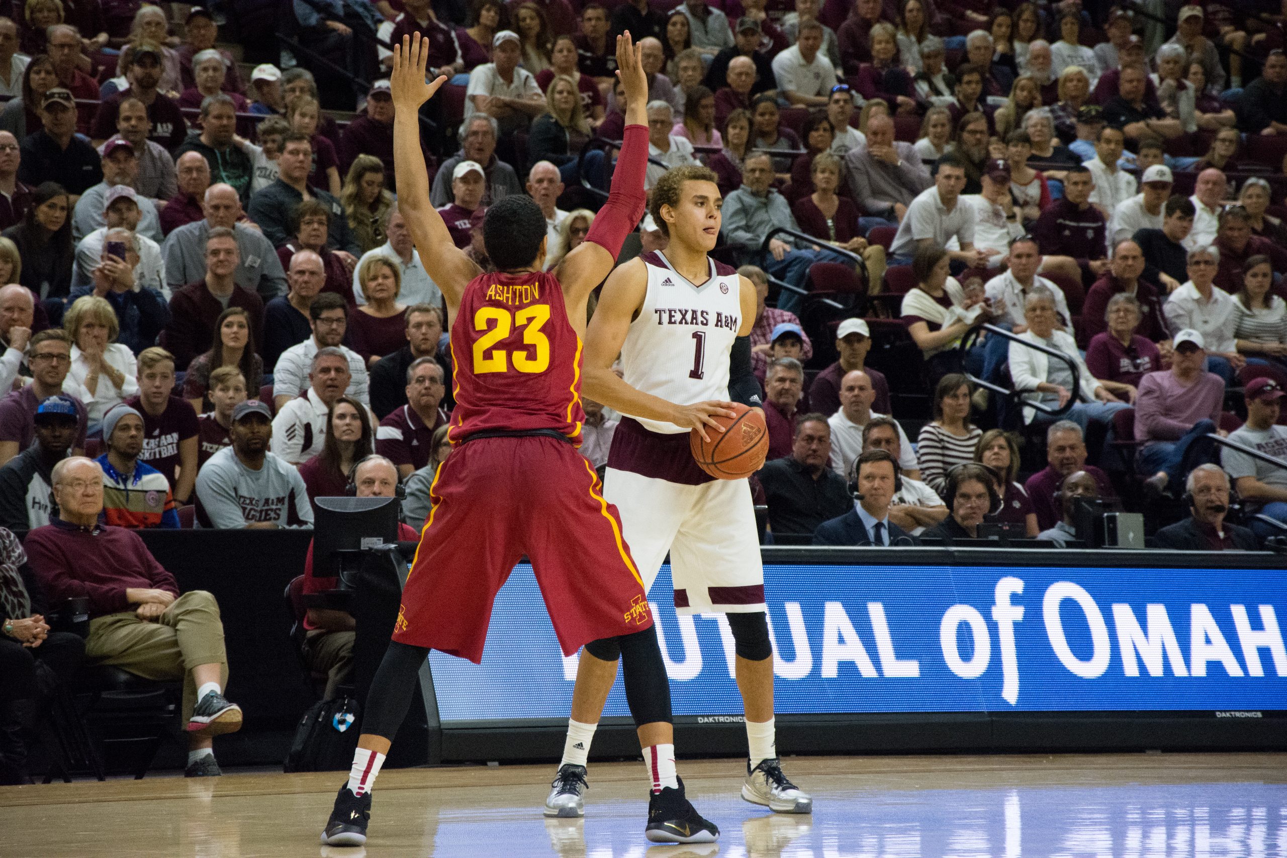 Mens+Basketball+vs.+Iowa+State