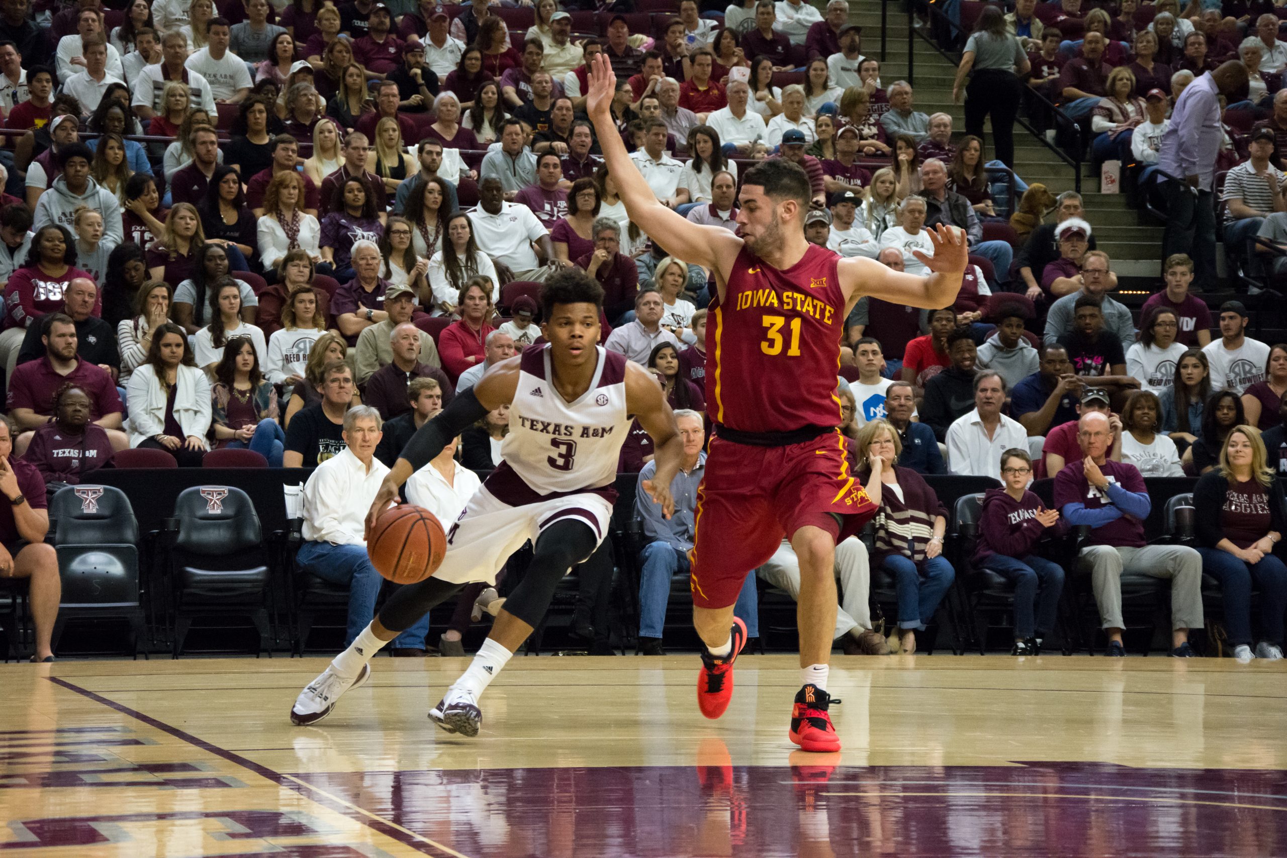 Mens+Basketball+vs.+Iowa+State