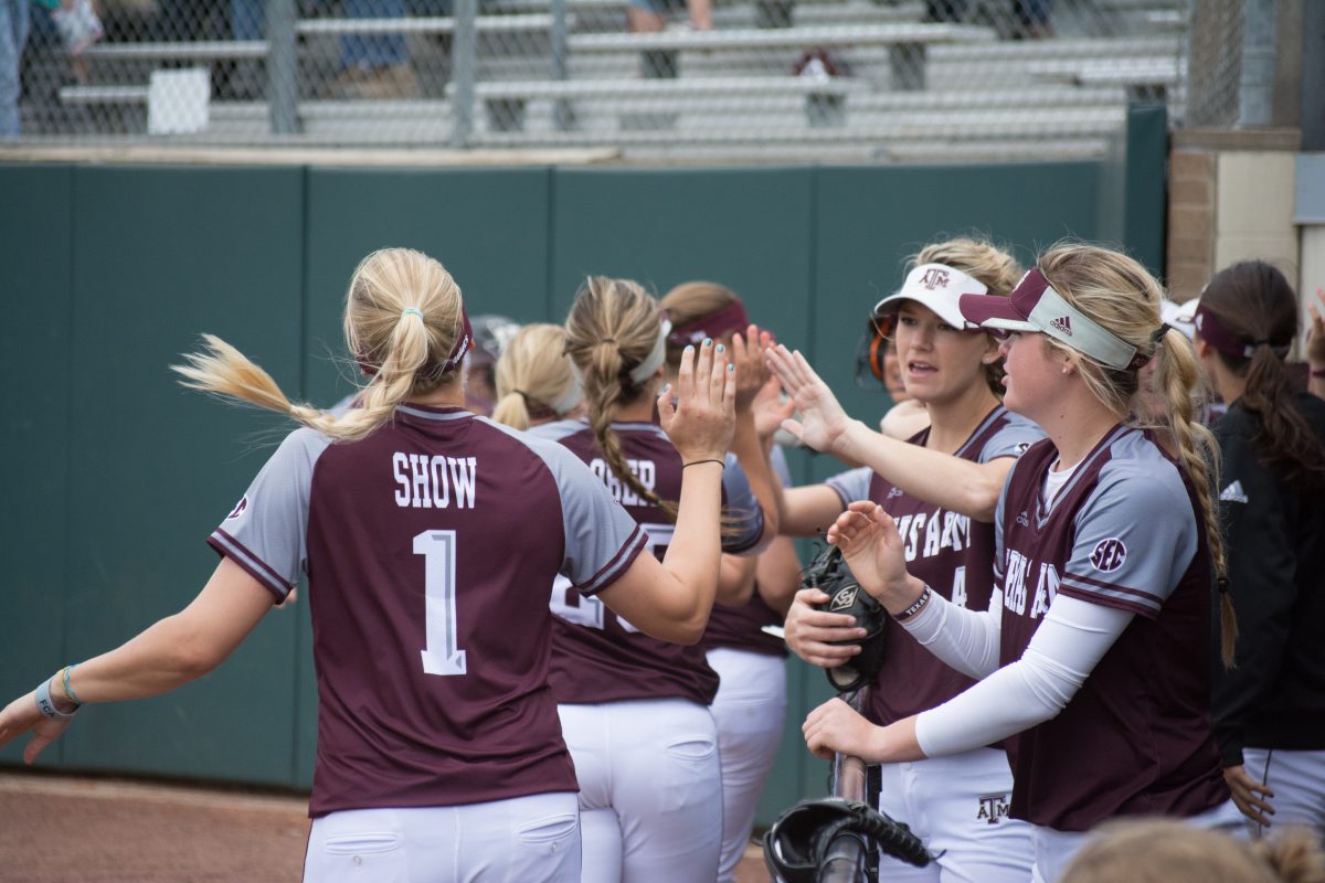 The Aggies out hit Corpus Christi 10-3 on Sunday.