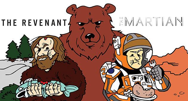 The Revenant and The Martian
